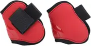 Horse Leg Guard, Horse Tendon Boots, Horse Fetlock Boots, Horse Sport Boots, Horse Riding Fetlock Protectors PU Shell Horses Tendon Protection Boot, for Horse Riding