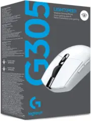 Logitech G305 LIGHTSPEED Wireless Gaming Mouse - White 910-006042