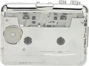 Portable Cassette Players, Cassette Tape to MP3 CD Converter with 3.5mm Headphone Jack and Auto Reverse, Audio Music Tape Player for OS X WindowsLinux PC