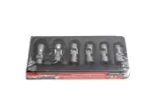Snap On Tools NEW 206FSUMA 6pc 3/8" Drive 6-Point Metric Shallow Flex Socket Set