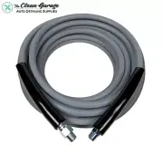 50' MTM Kobrajet 3/8" Gray Pressure Washer Hose 4000 PSI - 50 Foot