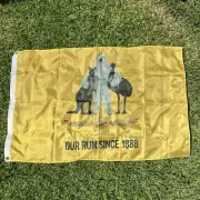 BUNDABERG RUM Bundy Bear Brothers In Arms Large Flag Banner 140x90cm Mancave NEW