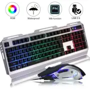 Gaming Keyboard, RGB Backlit Gaming Keyboard, Programmable Backlit Gaming Mouse