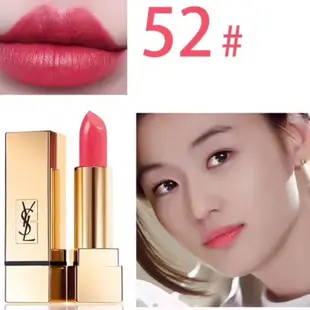 千頌伊色號#52煙火限定版 YSL 聖羅蘭 奢華緞面唇膏 3.8g #52 Rosy Coral