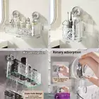 1 Bath Organizer Shower Caddy Bathroom Storage Basket Soap Holder Suction Cups