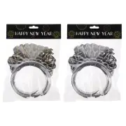 2023 New Year Headband Happy New Year Headband New Year HairHoop Headwear