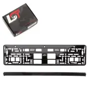 License Plate Holder Car Number Plate Mount Black High Gloss for Daihatsu