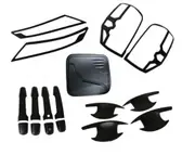 TRADIESCHOICE Door Handle Cover + Guard Bowl + Fuel Tank Cover for Mitsubishi Triton MR 2019-ON - Stylish and Protective Enhancements