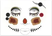[Spirit Halloween] Womens Adult Poncho Costume Pumkin Scarecrow Hippie Ghost and More!