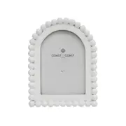 Blanco Bead Resin Frame White 18 x 23cm