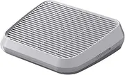 Folpus Pet Cat Litter Mat Washable Scratch Resistant Easy to Clean Double Layer Cat Litter Trapping Mat for Living Room Pet Supply, light gray