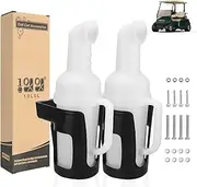 10L0L 2023 Newest Golf Cart Sand Bottle for EZGO Club Car Yamaha with Grip Hand Design, Divot Filler Sand Bottle Assembly with Rattle Proof Holder
