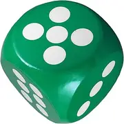 UPKOCH Jumbo Foam Dice for Outdoor Activities Extra Large Soft Dice for Lightweight Props for Parties Classroom Fun Portable Foam Dice