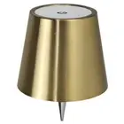 LED Table Lamp Rechargeable 2000mAh RGB&3 Color Wireless Bottle Lamp (Rose Gold)