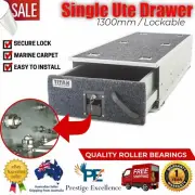 Tool Box Trundle Titan Single Ute Drawer Car Tray Under Toolbox 1300mm Lockable