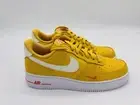 Size 8.5- Women’s Nike Air Force 1 Low 07 SE Yellow Ochre Sail DQ7582-700 No Lid