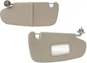 Yurefax Car Driver Passenger Side Front Windshield Sun Visor, for Dodge, for Ram, for 2500, for 3500 2002-2006 Car Sun Visor
