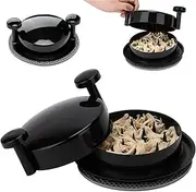 Chicken Shredder Shred Machine Meat Shredding Tool with Handles and Non-Skid Base Mat Suitable for Pulled Pork Red Beef Alternative to Bear Claws 1pc 8inch Black