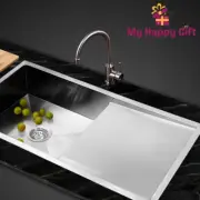 Cefito Kitchen Sink Basin Stainless Steel Under/Top/Flush Mount Bowl 960X450MM