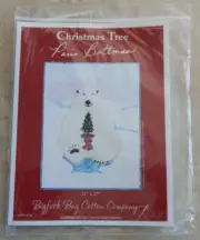 New Bigfork Bay Cotton Company Quilt Pattern "CHRISTMAS TREE" Polar Bear Xmas