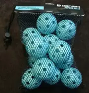 Bandit Sports Popper Balls In Mesh Storage Bag 12 Pack NEW Eye Hand Coordination