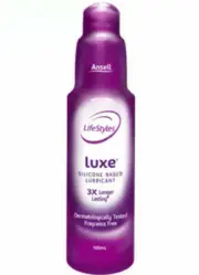 Ansell Lifestyles Luxe Silicone Lubricant Longer Lasting Sex Lube Sex Condom