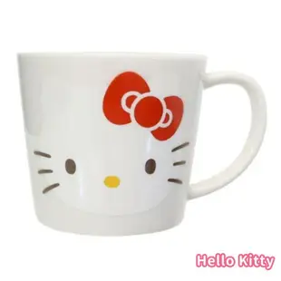 小禮堂 Hello Kitty 金正陶器馬克杯 280ml Hello Kitty Mimmy