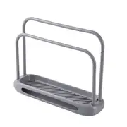Towel Rag Hanger Sink Sponge Holder Rack Shelf For Kitchen Bathroom Dish Cloth Drain Organizer R-F