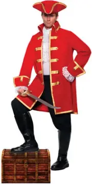 Pirate Captain Adult Costume - Underwraps
