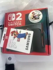 Nintendo Switch 2 Mario Kart World Bundle Video Game Console W/ 256 Memory Card