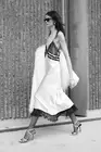 SAINT LAURENT Lace-Trimmed Silk-Satin Midi Dress -BNWT- RRP$ 5,578 AUD