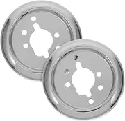 HYTROVE 2pcs BBQ Stove Knob Base Replacement for Gas Stove Rotating Gas Oven Control Knobs Abs Material