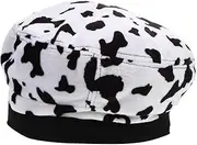 [VALICLUD] Women's Warm Fleece Beret Hat Octagonal Shaped Fashion Accessory Soft Comfortable for Casual Outfits