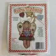1994 Dimensions Wire Whimsy Cross Stitch Kit #72197 Christmas Angel Ornament