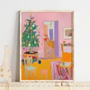 [Namly Design] Poster - Christmas Room Scene