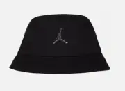 Jordan Kids' Metal Jumpman Apex Bucket Hat Black 8-20
