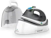 Steamfast SF-760 Portable Cordless Steam Iron, With Carrying Case