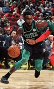 Classic Sports Prints - Boston Celtics Jaylen Brown - Ready2Hang - HUGE canvas