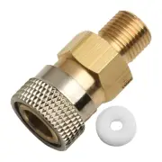 Multiple Connection Possibilities with Foster Female QuickDisconnect Adapter