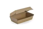 Biopak Container Snack Box Large 204X109X84 50 pack