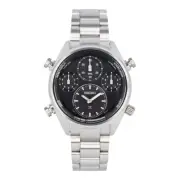 SEIKO PROSPEX SFJ003P SFJ003 Men Solar Chronograph SPEEDTIMER Metal Black