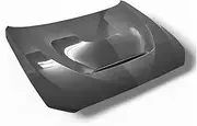hood scoops for cars， GTS Style Carbon Fiber Front Engine Hood Bonnet Compatible For Bmw 1Series F20，100% Tested Well