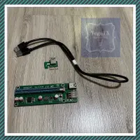 在飛比找蝦皮購物優惠-二手 PCI-E Riser 1X 至 16X 圖形 Ris