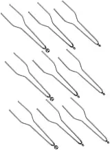 Operitacx 9pcs Pyrography Wire Nibs Durable Wood Burning Tips for Artistic and Technical Applications Compatible with Wood Burner Tool Lightweight and Portable Replacement Accessories