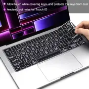 Cover Skin for MacBook Air 15.3" A2941 13.6" A2681 & Pro 14" Silicone Keyboard C