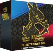 POKEMON CROWN ZENITH ELITE TRAINER BOX BLOWOUT CARDS