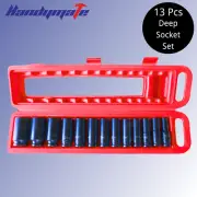 13 Pcs 1/2″ Metric Impact Deep Socket Set 10-32mm