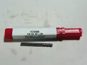 1/8" TITAN USA 4 FLUTE SINGLE END REG CARBIDE END MILL TC10508