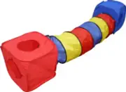HDP Rainbow Pop Collapsible Cubes and Tunnel Play SET for Cats