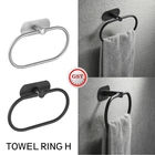 Stainless Steel Hand Towel Ring Rack Rail Holder Wall Mounted Bathroom AU